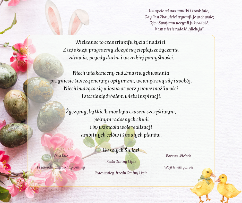 Życzenia Wielkanocne