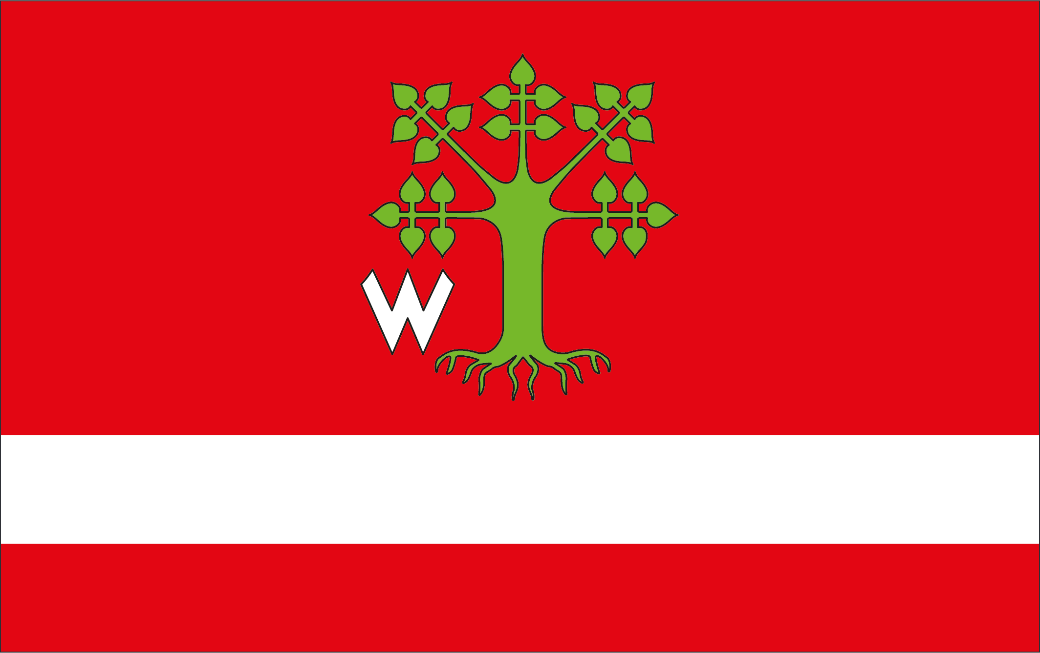 flaga gminy lipie