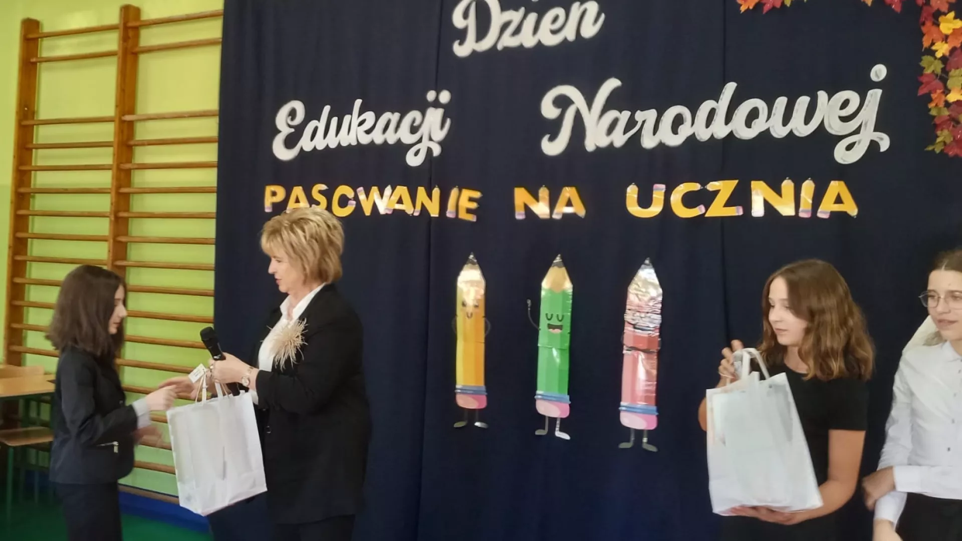 Podziękowanie Wójta dla uczniów aktywnych społecznie 