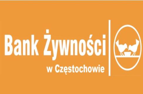 Logo z napisem Bank Żywności w Częstochowie