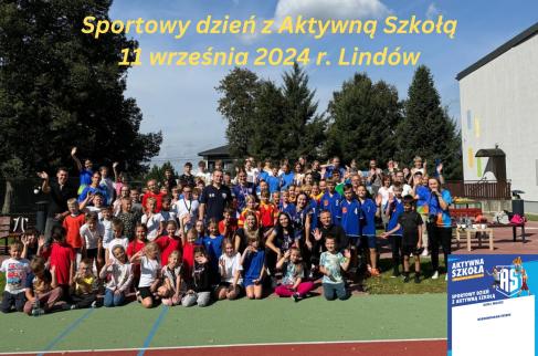 „Sportowy Dzień z Aktywną Szkołą” w ZSP Lindów