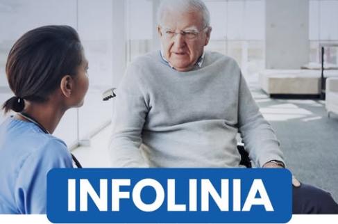 "Helpline" - infolinia dla osób chorych na Alzheimera lub inne choroby otępienne oraz ich rodzin i opiekunów. 